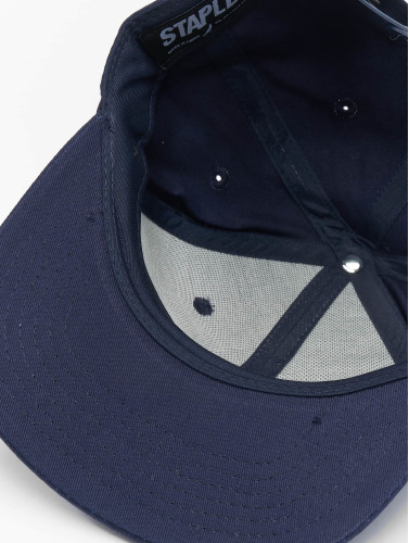 Staple / snapback cap Pigeon in blauw