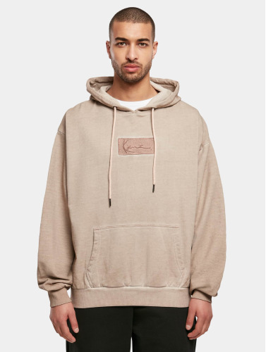 Karl Kani / Hoody Small Signature Box Washed in beige