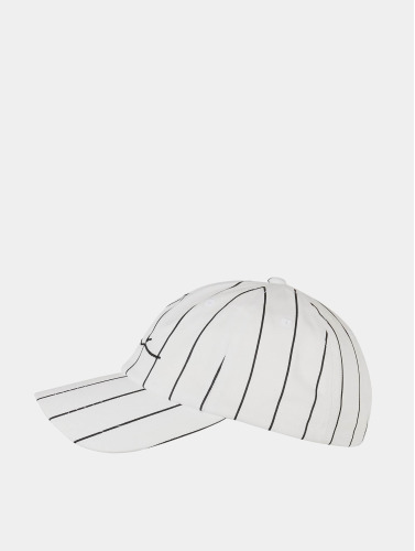Karl Kani / Flexfitted Cap Signature Pinstripe Flexfitted in wit
