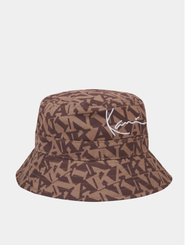 Karl Kani / hoed Signature Logo in bruin