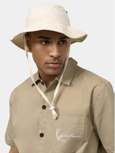 Karl Kani / hoed Signature in beige