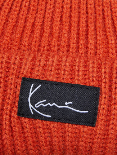 Karl Kani / Beanie Signature Fisherman in oranje