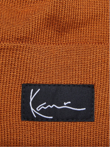 Karl Kani / Beanie Small Signature in bruin