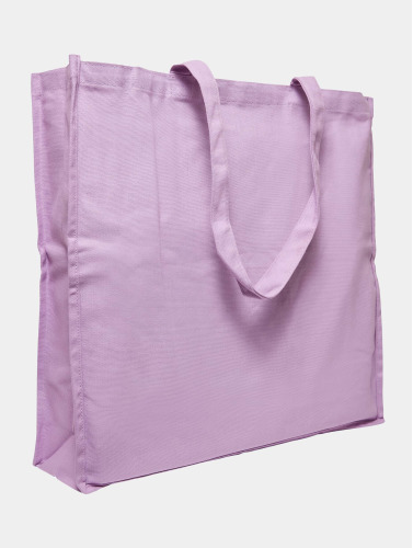 Build Your Brand / tas Oversized Canvas Tote in paars
