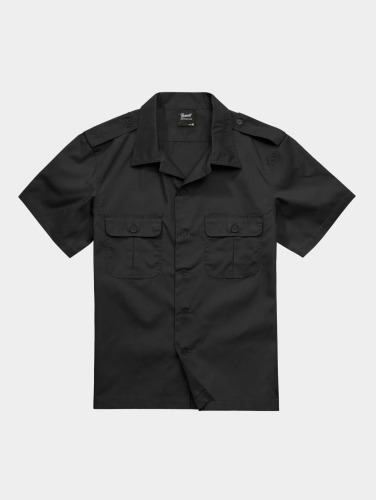 Brandit / overhemd US Ripstop Shortsleeve in zwart