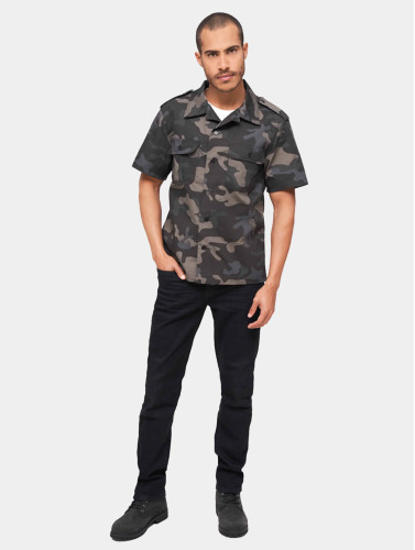 Brandit / overhemd US Ripstop Shortsleeve in camouflage