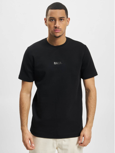 BALR / t-shirt Q Series Straight Heather in zwart