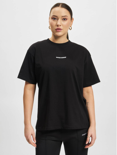 PEGADOR / t-shirt Beverly Logo Oversized in zwart