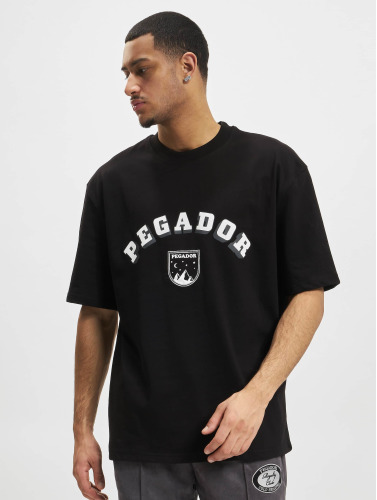 PEGADOR / t-shirt Canton Oversized in zwart