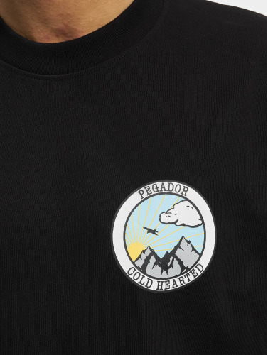 PEGADOR / t-shirt Aylmer Oversized in zwart