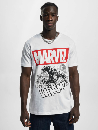 Merchcode / t-shirt Avengers Smashing Hulk in wit