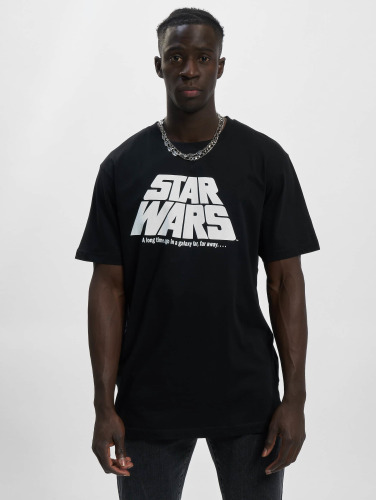 Merchcode Star Wars Heren Tshirt -XL- Original Logo Zwart