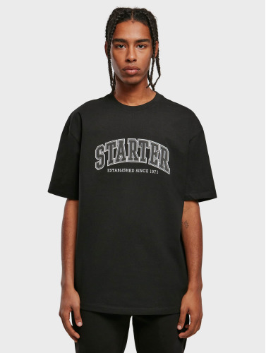 Starter Black Label Heren Tshirt -S- College Zwart