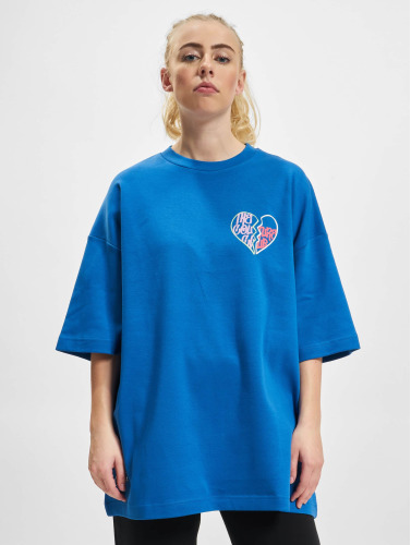 The Couture Club / jurk Club Heart Graphic Oversized in blauw