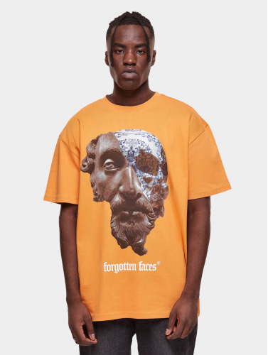 Forgotten Faces / t-shirt Aurelius Heavy Oversized in oranje