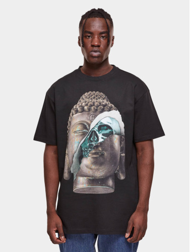 Forgotten Faces / t-shirt Buddha Heavy Oversized in zwart