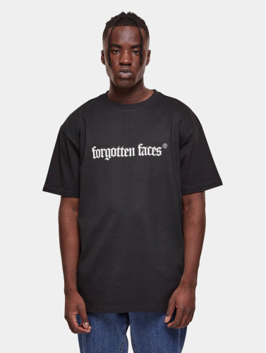 Forgotten Faces / t-shirt Faces Fof Logo Heavy Oversized in zwart