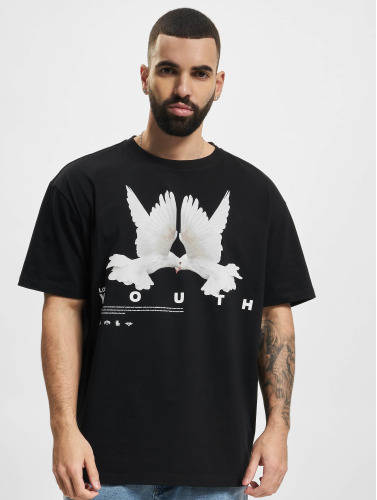 Lost Youth / t-shirt 'Dove' in zwart