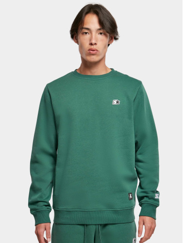 Starter Black Label Crewneck sweater/trui -XL- Essential Donkergroen