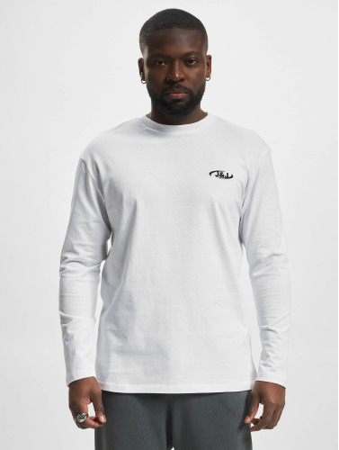 Jack & Jones / Longsleeve Air Crew Neck in wit