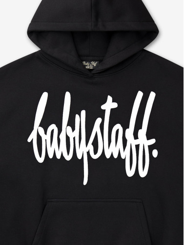Babystaff / Hoody Fast Oversized in zwart