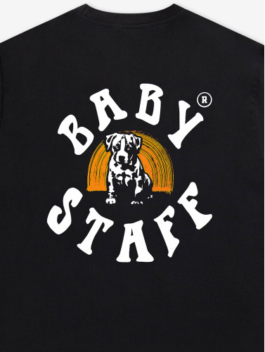 Babystaff / t-shirt Senya Oversized in zwart