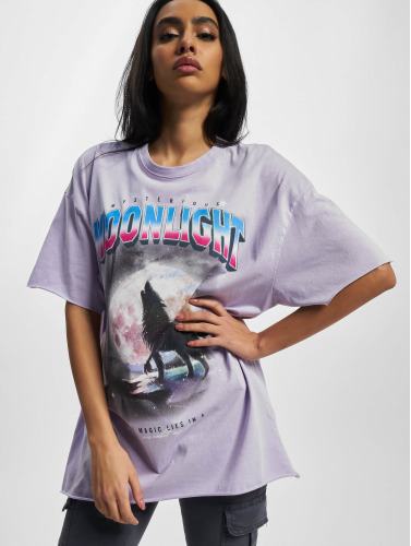 ONLY ONLLUCY OVERSIZE S/S WOLF TOP BOX JRS Dames T-shirt - Maat L