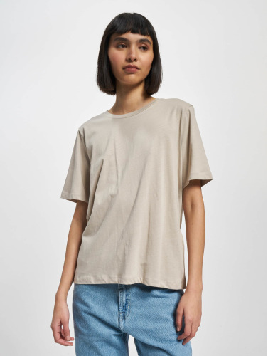 Only / t-shirt Silve in beige