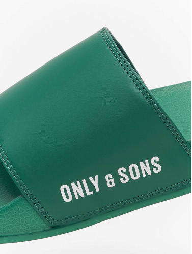 Only & Sons / Slipper/Sandaal Jarl Logo in groen