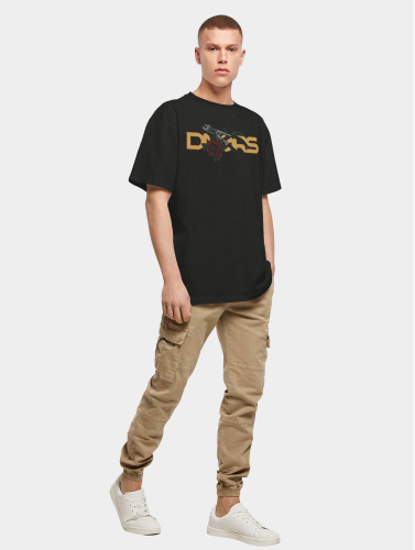 Dangerous DNGRS / t-shirt Rosecutter2 in zwart