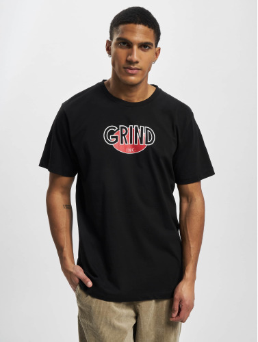 Grind Inc / t-shirt Logo R Neck in zwart