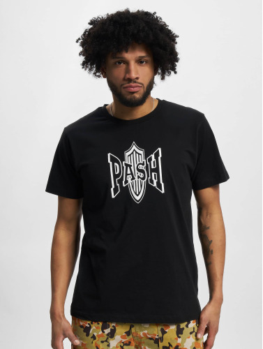 Pash / t-shirt Logo Classic R Neck in zwart