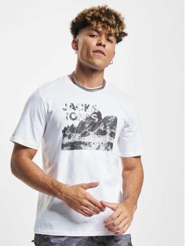 Jack & Jones / t-shirt Vincent Crew Neck in wit