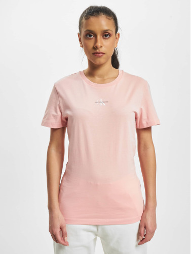 Calvin Klein / t-shirt Micro Monogram in pink