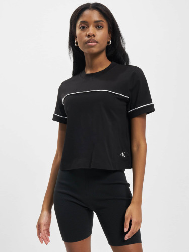 Calvin Klein / t-shirt Modern Straight Piping in zwart