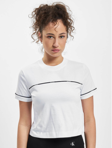 Calvin Klein / t-shirt Modern Straight Piping in wit