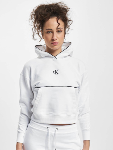 Calvin Klein Jeans / Hoody HWK Iconic Boxy Fit in wit