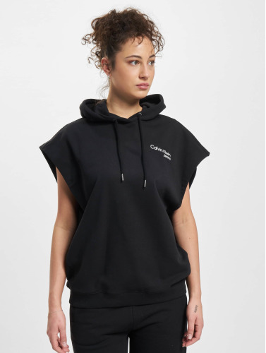 Calvin Klein / Hoody Logo Sleeveless in zwart