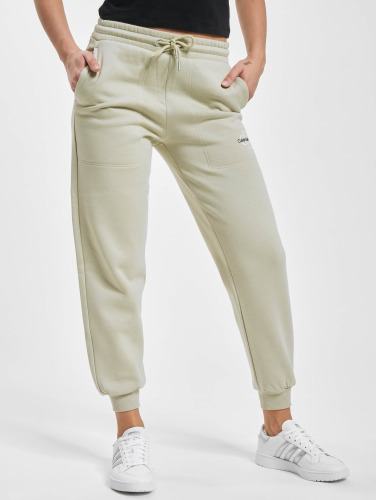 Calvin Klein Jeans / joggingbroek Monogram Cuffed in beige