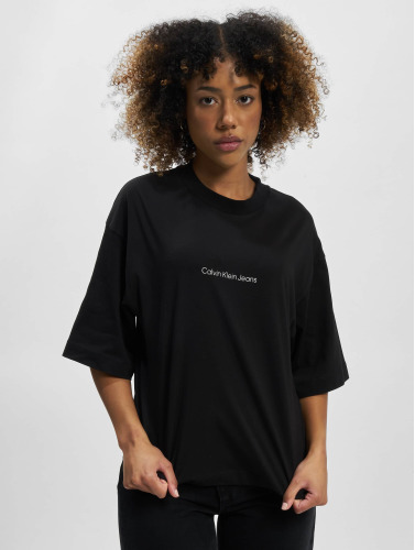 Calvin Klein / t-shirt Blown Up Oversized in zwart