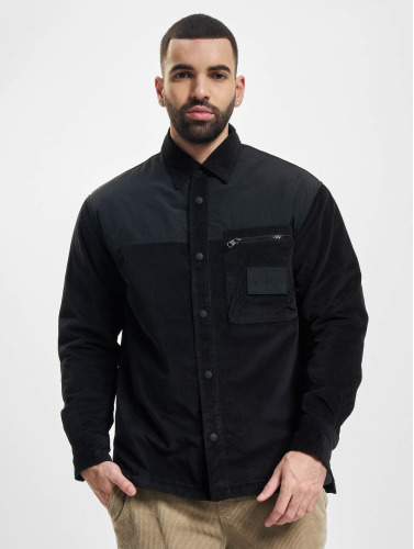 Calvin Klein Jeans / overhemd Corduroy in zwart