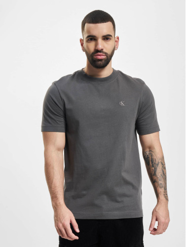 Calvin Klein Männer T-Shirt Logo Tape in grau