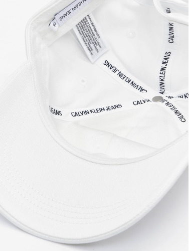 Calvin Klein / snapback cap Institutional Micro in wit