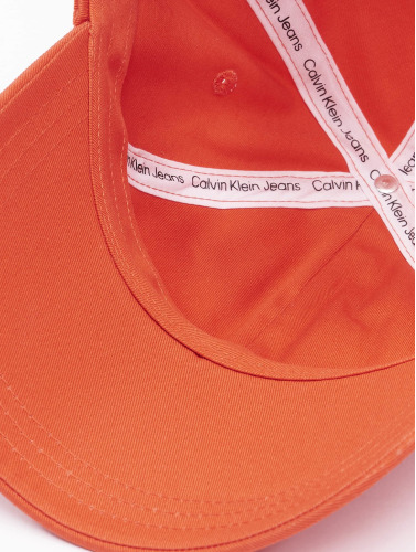 Calvin Klein / snapback cap Institutional in oranje