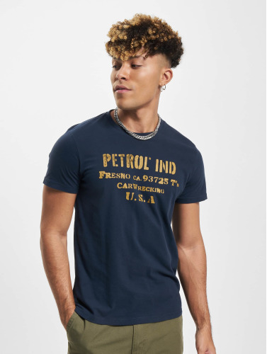 Petrol Industries / t-shirt Fresno in blauw