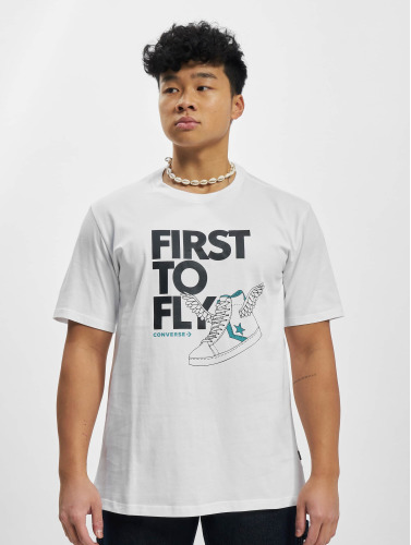 Converse / t-shirt First To Fly in wit