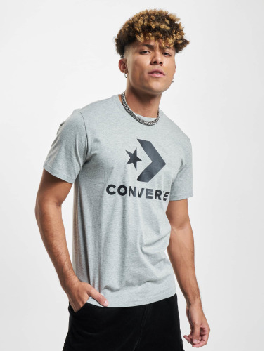 Converse / t-shirt Star Chevron in grijs