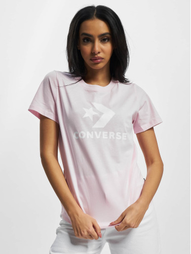 Converse / t-shirt Star Chevron Core in pink
