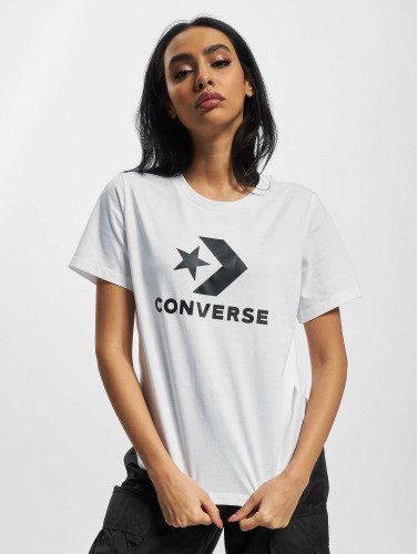 Converse / t-shirt Star Chevron Core in wit