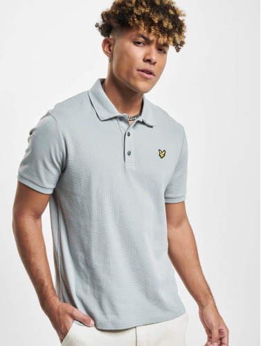 Lyle & Scott Milano Trim Polo Shirt Polo's & T-shirts Heren - Polo shirt - Grijs - Maat S